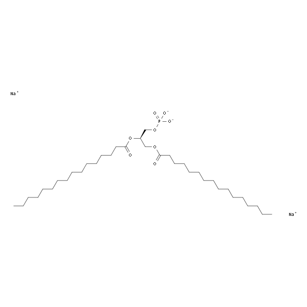1，2-二棕榈酰-sn-甘油-3-磷酸，钠盐