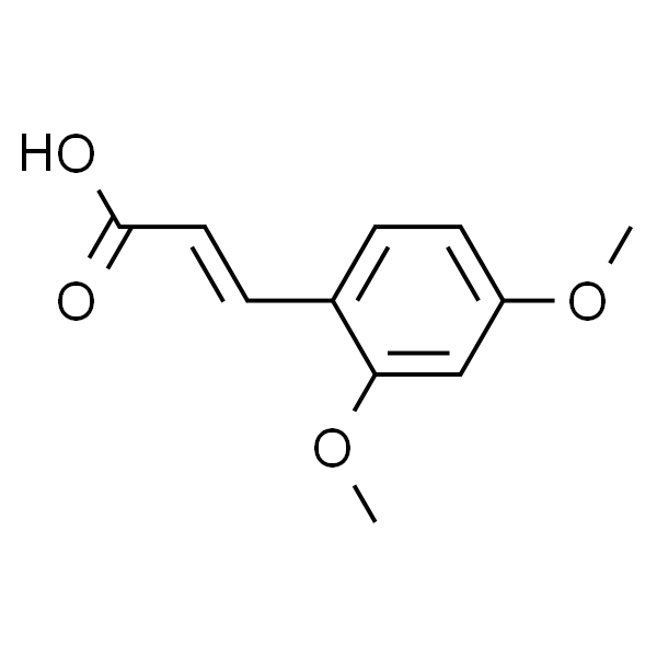 (E)-3-(2，4-二甲氧基苯基)丙烯酸