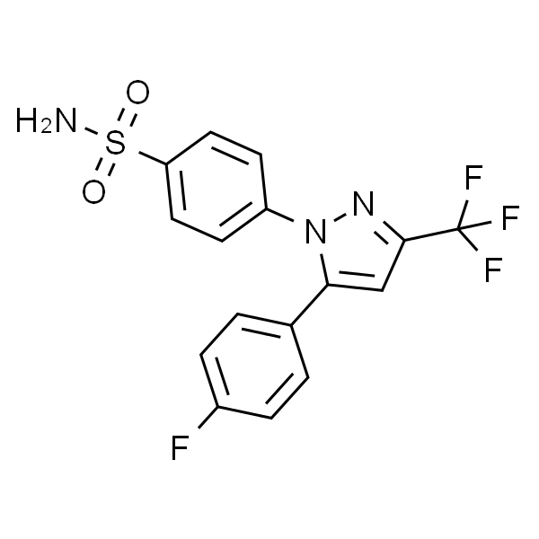 4-(5-(4-氟苯基)-3-(三氟甲基)-1H-吡唑-1-基)苯磺酰胺