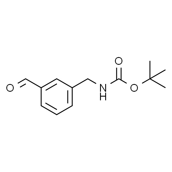 1,1-二甲基乙基-N-[(3-甲酰基苯基)甲基]氨基甲酸酯
