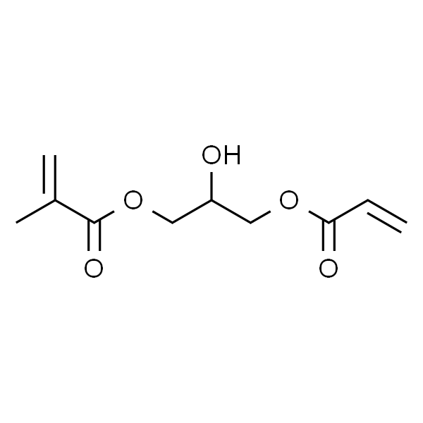 1-(丙烯酰氧基)-3-(甲基丙烯酰氧基)-2-丙醇 (含稳定剂MEHQ)