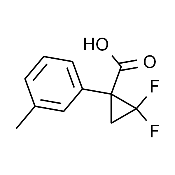2，2-二氟-1-（间甲苯基）环丙烷-1-羧酸