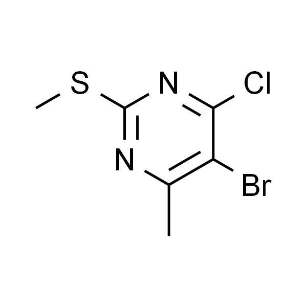 2-(甲硫基)-4-氯-5-溴-6-甲基嘧啶