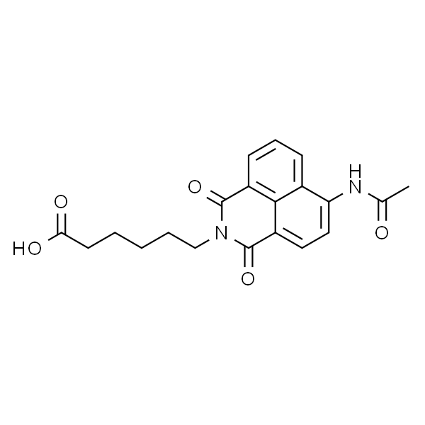 6-(4-Acetamido-1,8-naphthalamido)hexanoic acid