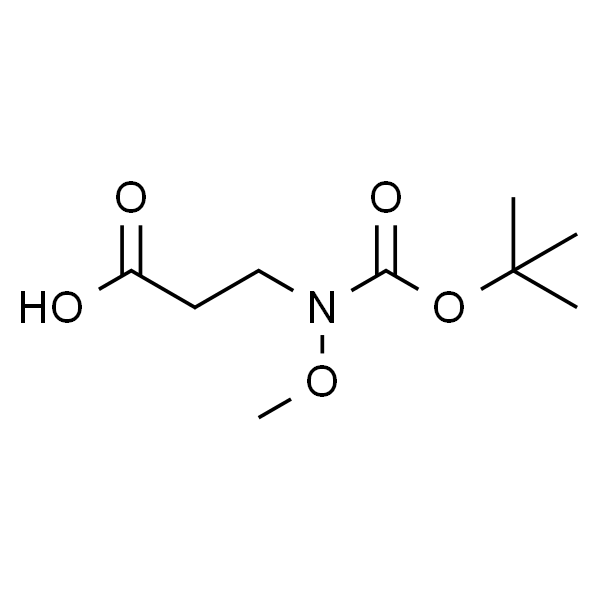 N-Boc-N-甲氧基-3-氨基丙酸