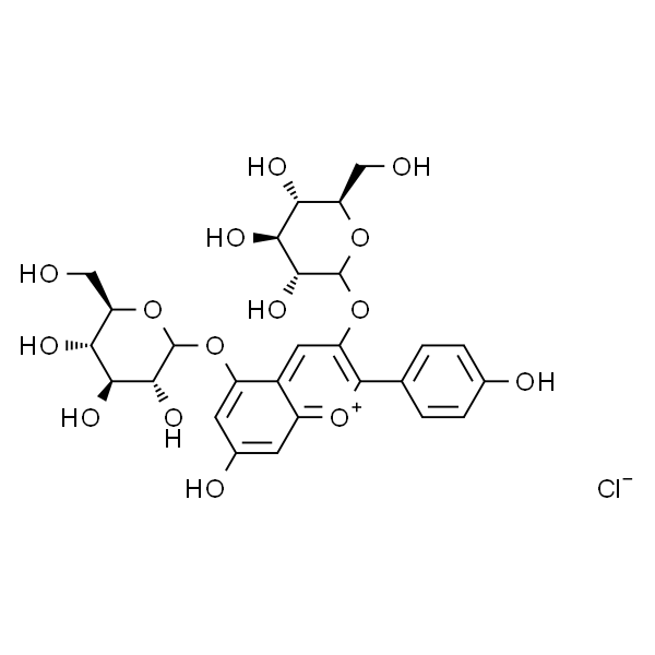 氯化天竺葵素-3,5-O-双葡萄糖苷