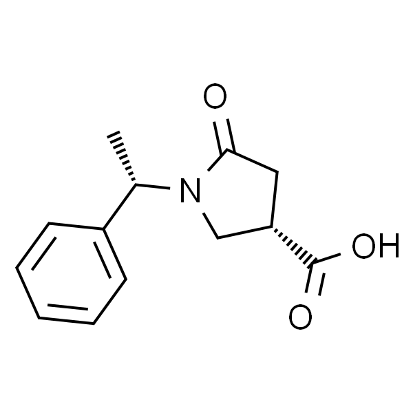 (S)-5-氧代-1-((S)-1-苯乙基)吡咯烷-3-羧酸