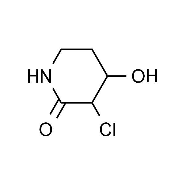 3-Chloro-4-hydroxypiperidin-2-on