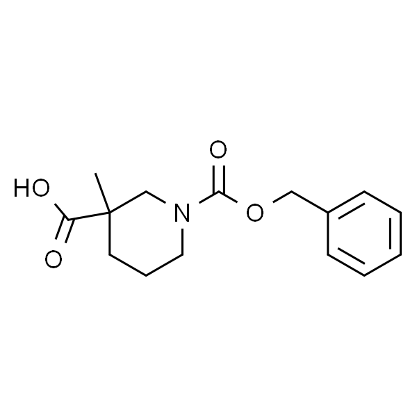 1-Cbz-3-甲基哌啶-3-甲酸