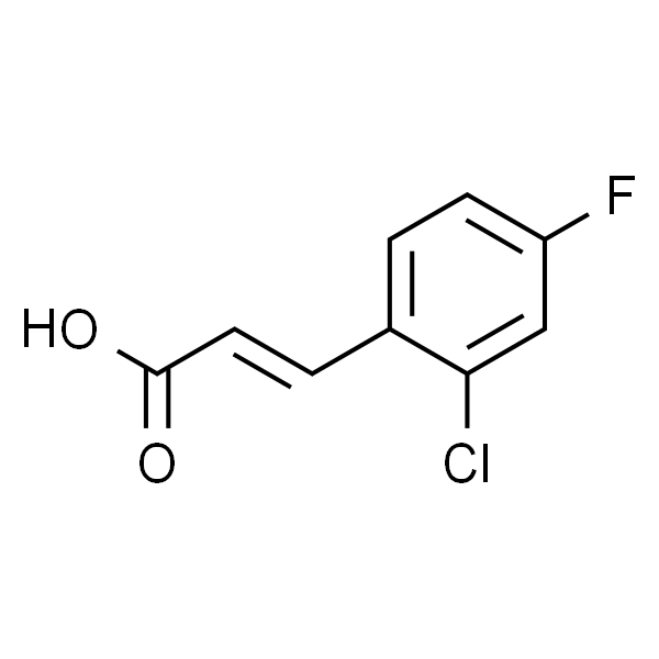 (E)-2-氯-4-氟肉桂酸
