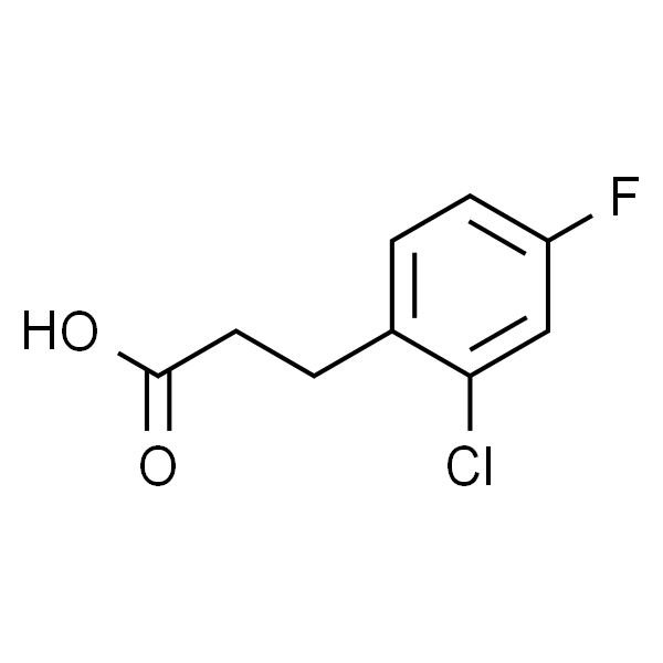 3-(2-氯-4-氟苯基)丙酸