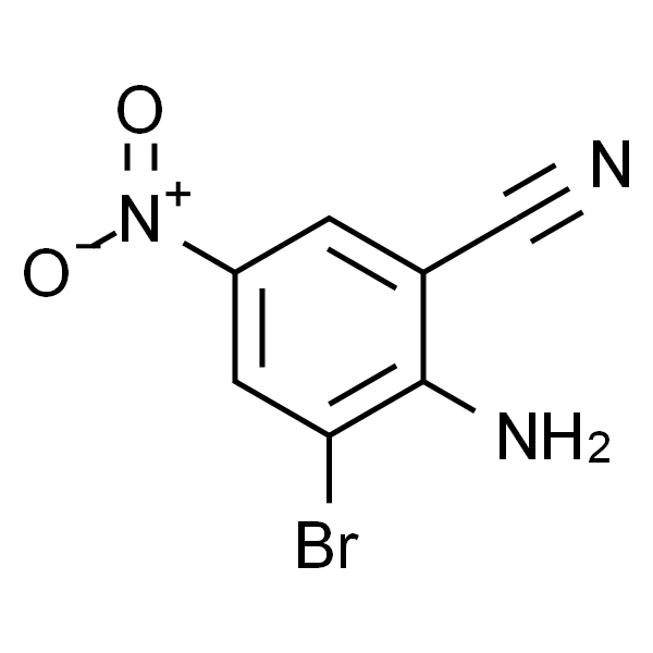 2-氨基-3-溴-5-硝基苯甲腈