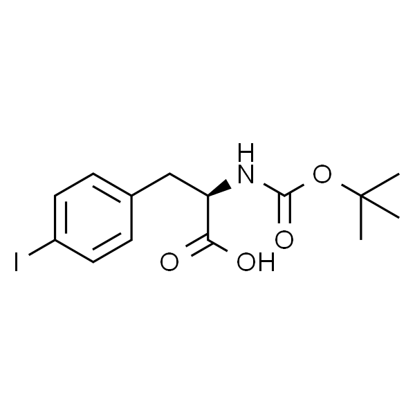 (R)-2-((叔丁氧羰基)氨基)-3-)4-碘苯基)丙酸