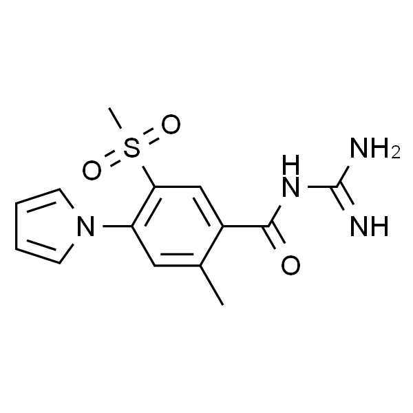 N-(二氨基亚甲基)-2-甲基-5-(甲基磺酰基)-4-(1H-吡咯-1-基)苯甲酰胺