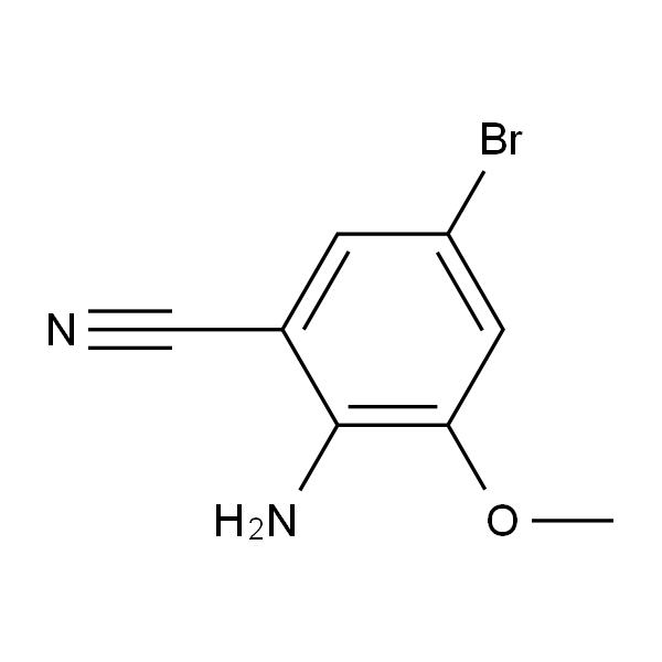 2-氨基-5-溴-3-甲氧基苯甲腈