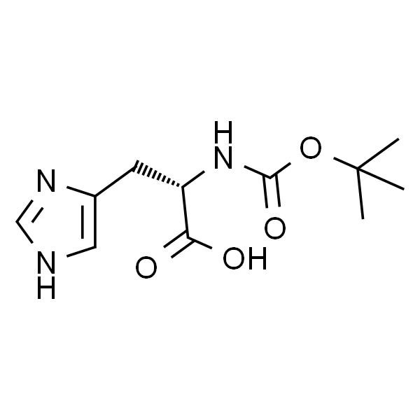 Nα-(叔丁氧羰基)-L-组氨酸