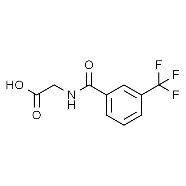 2-(3-(三氟甲基)苯甲酰氨基)乙酸