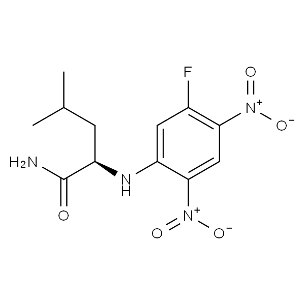 Nα-(5-氟-2,4-二硝基苯基)-D-亮氨酰胺 [用于e.e.值测定的HPLC标记yabo官网手机版
]