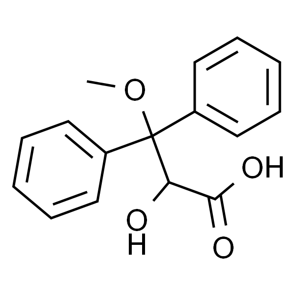 2-羟基-3-甲氧基-3,3-二苯基丙酸