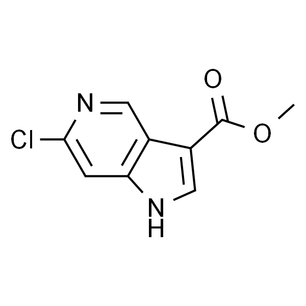 6-氯-1H-吡咯并[3,2-c]吡啶-3-羧酸甲酯