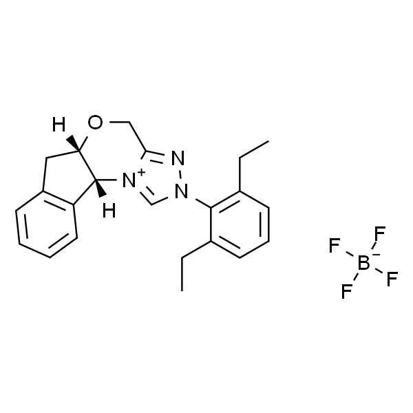 (5aS,10bR)-2-(2,6-二乙基苯基)-5a,10b-二氢-4H,6H-茚并[2,1-b][1,2,4]三唑并[4,3-d][ 1,4]噁嗪四氟硼酸盐