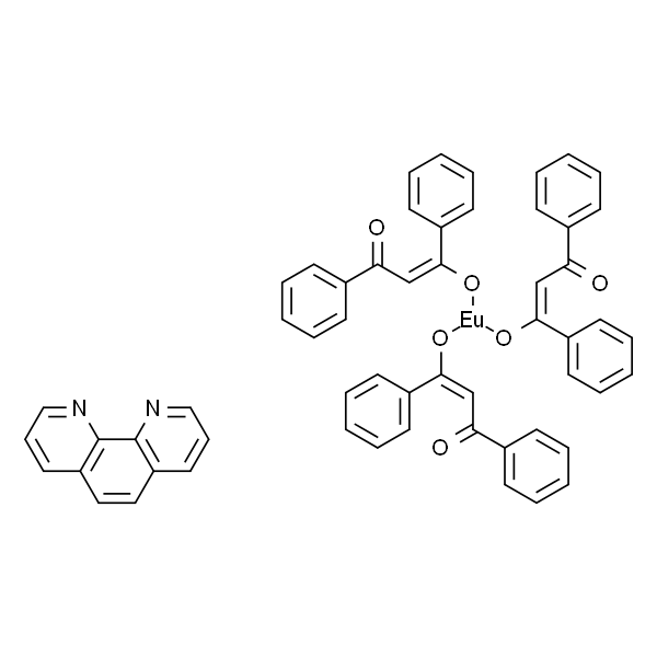 三(1,3-二苯基-1,3-丙二酮)(1,10-菲咯啉)铕(III)