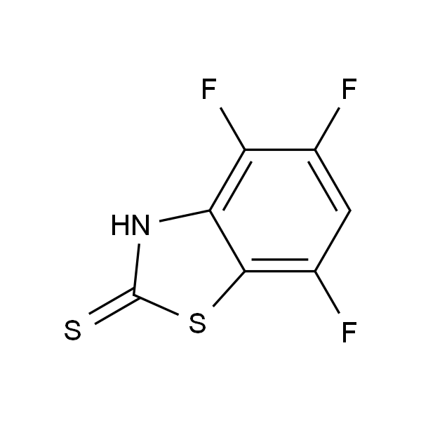 4,5,7-三氟苯并噻唑-2(3H)-硫酮