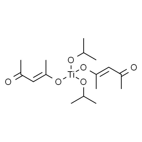 双(2,4-戊二酮酸)双(2-丙醇酸)钛(IV)(75%的异丙醇溶液)