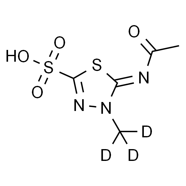 5-(Acetylimino)-4,5-dihydro-4-methyl-1,3,4-thiadiazole-2-sulfonic Acid-d3