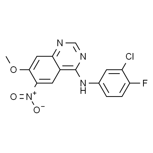 N-(3-氯-4-氟苯基)-7-甲氧基-6-硝基喹唑啉-4-胺