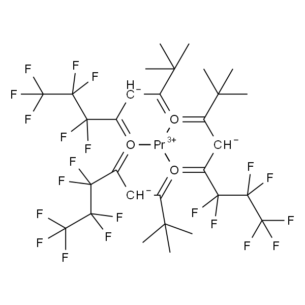 三(6，6，7，7，8，8，8-七氟-2，2-二甲基-3，5-辛二酮基)镨(Ⅲ)