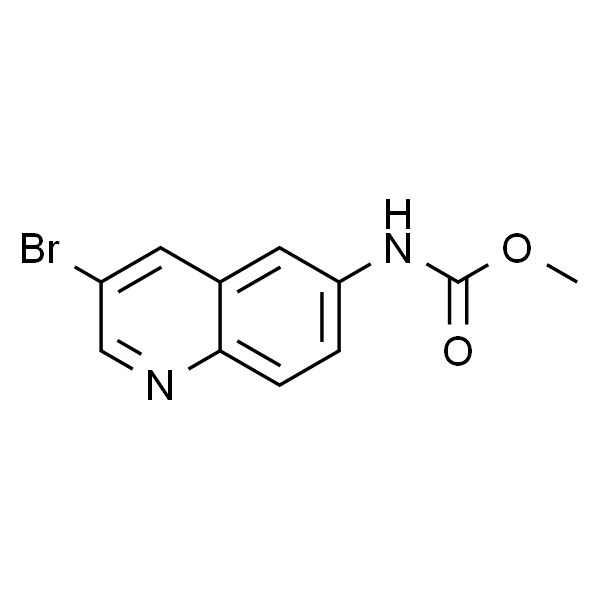 (3-溴喹啉-6-基)氨基甲酸甲酯