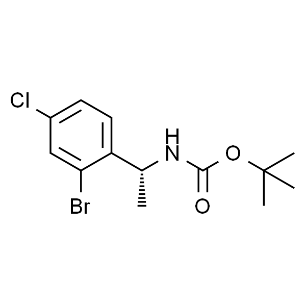 (R)-1-(2-溴-4-氯苯基)乙基氨基甲酸叔丁酯