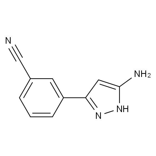 3-(5-氨基-1H-吡唑-3-基)苯甲腈