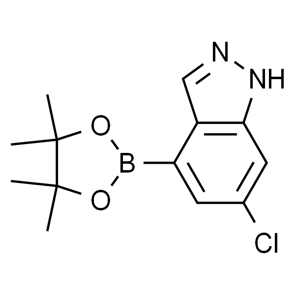 6-氯-4-(4,4,5,5-四甲基-1,3,2-二氧硼杂环戊烷-2-基)-1H-吲唑