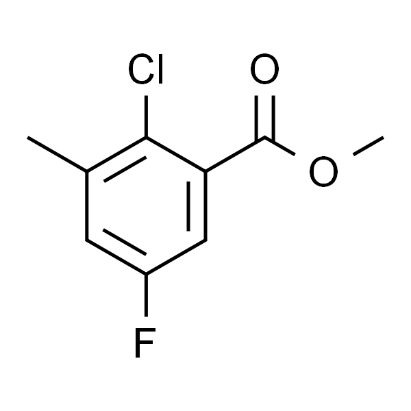 2-氯-5-氟-3-甲基苯甲酸甲酯