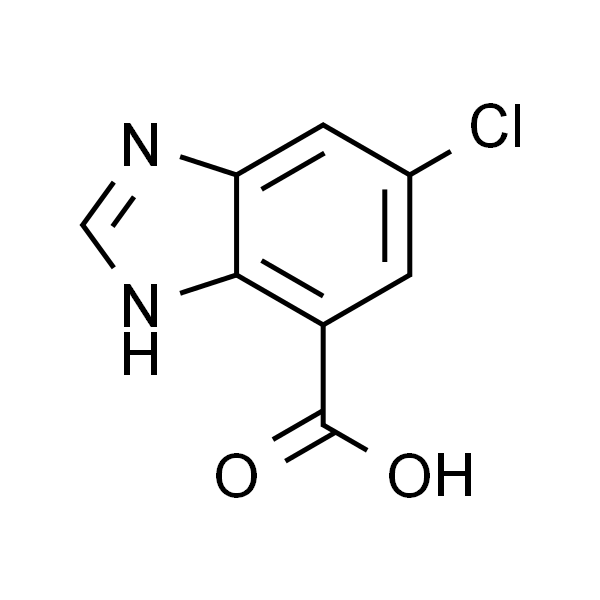 6-氯-1H-苯并[d]咪唑-4-羧酸