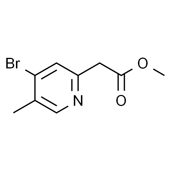 2-(4-溴-5-甲基吡啶-2-基)乙酸甲酯