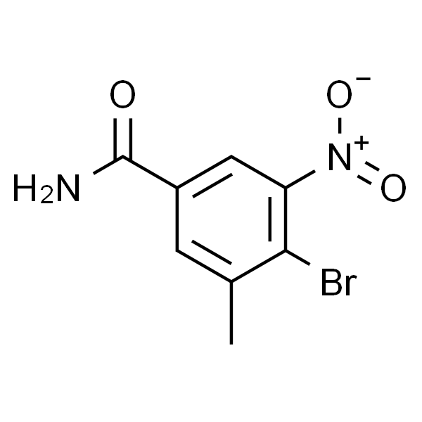 4-溴-3-甲基-5-硝基苯甲酰胺