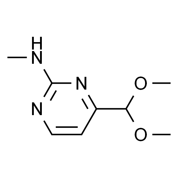 2-甲基氨基嘧啶-4-二甲基缩醛