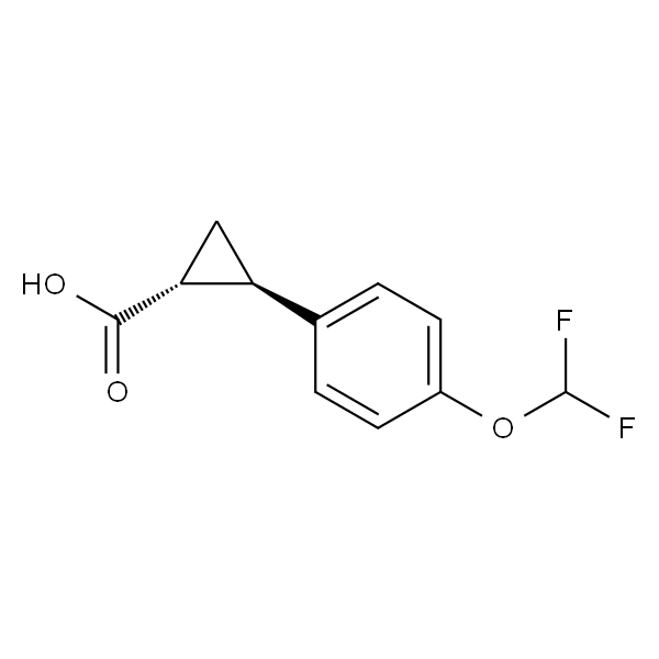 反式-2-（4-（二氟甲氧基）苯基）环丙烷-1-羧酸