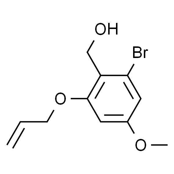 2-(烯丙氧基)-4-甲氧基-6-溴苯甲醇