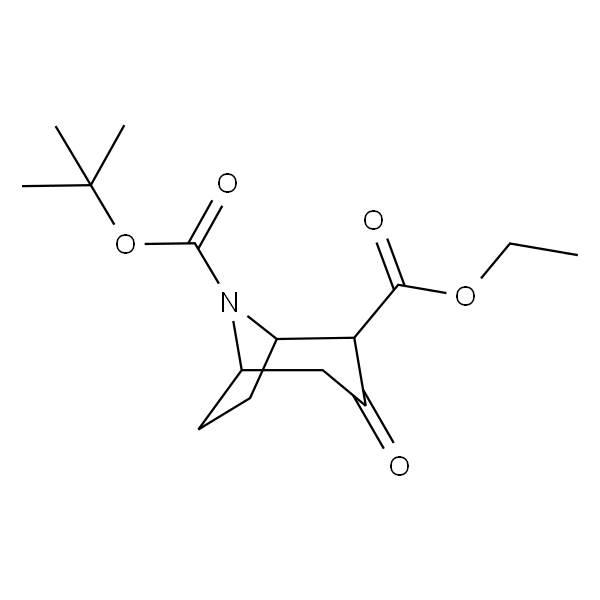 8-叔丁基2-乙基3-氧代-8-氮杂双环[3.2.1]辛烷-2,8-二甲酸酯