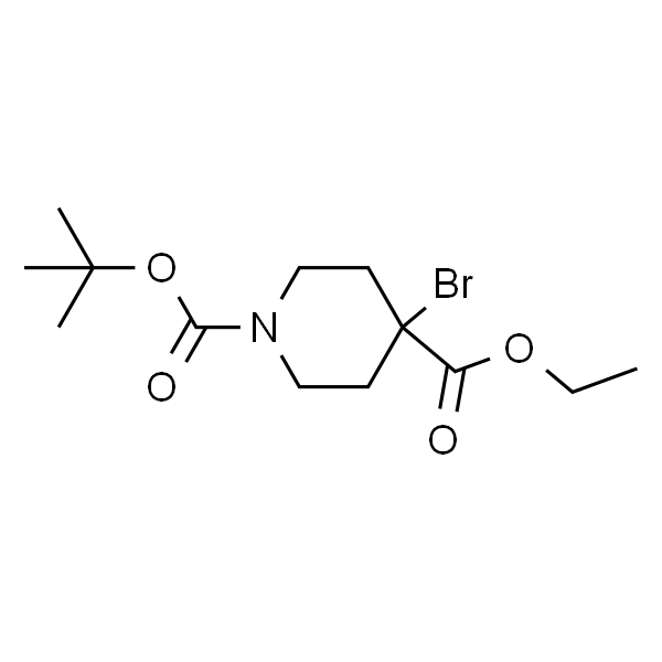 1-(叔丁基)4-乙基4-溴哌啶-1,4-二羧酸酯