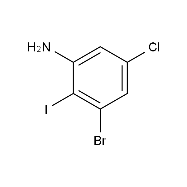 3-溴-5-氯-2-碘苯胺