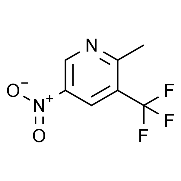 2-甲基-5-硝基-3-(三氟甲基)吡啶