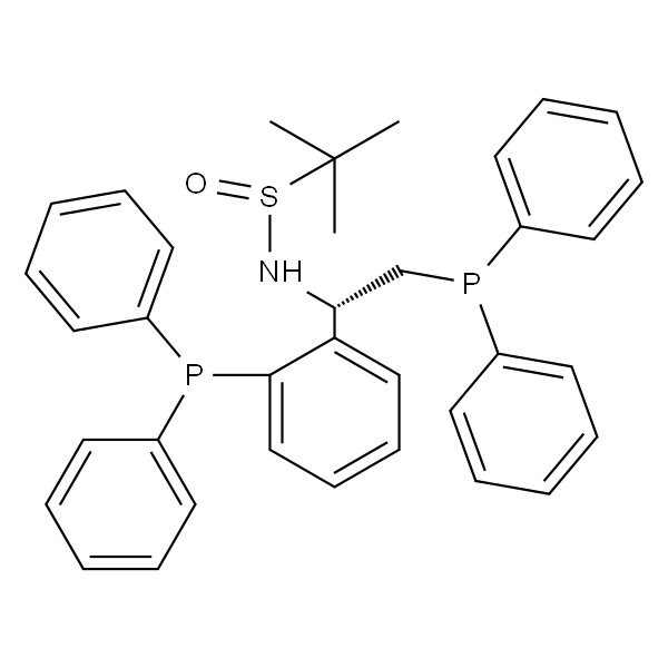 (R)-N-((S)-2-(二苯基膦基)-1-(2-(二苯基膦基)苯基)乙基)-2-甲基丙烷-2-亚磺酰胺