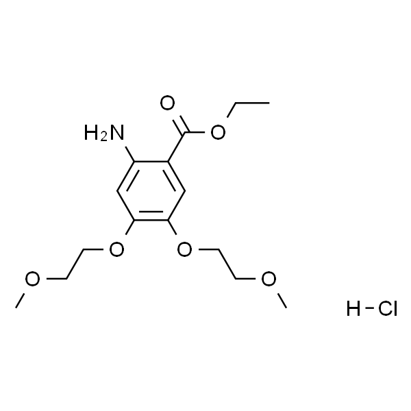 2-氨基-4,5-二(甲氧乙氧基)苯甲酸乙酯盐酸盐