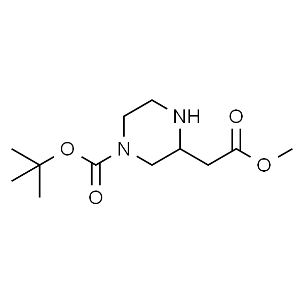 3-(2-甲氧基-2-氧乙基)哌嗪-1-羧酸叔丁酯