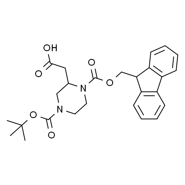 4-Boc-1-Fmoc-2-哌嗪乙酸